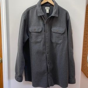 L.L. Bean men’s Allagash Fleece Overshirt XLT (More like a 2XLT / 3XLT)
